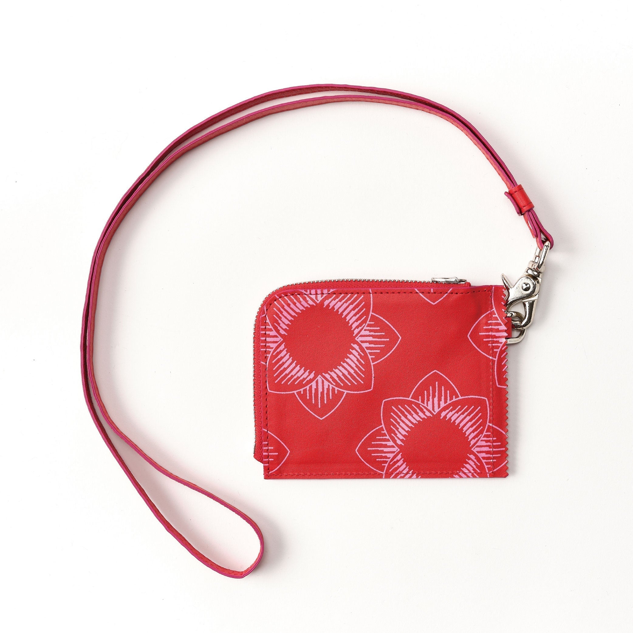 Round wallet with shoulder strap 【MALE MUSE】