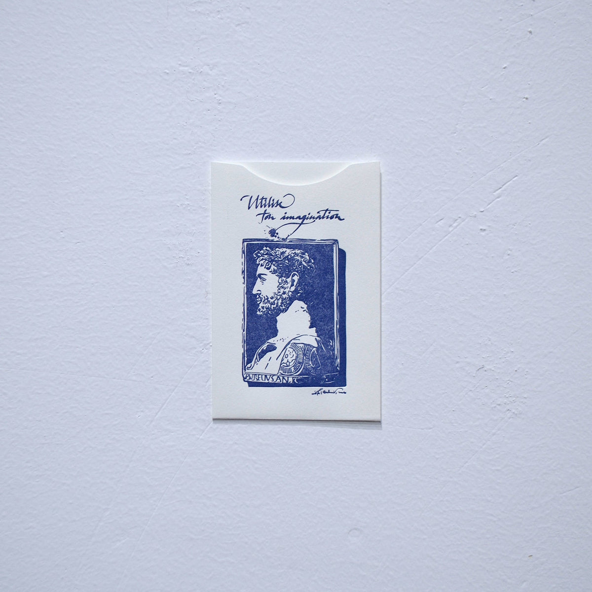 Paper Card Case Pure White