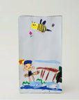 Bread bag S Kids drawing Bee